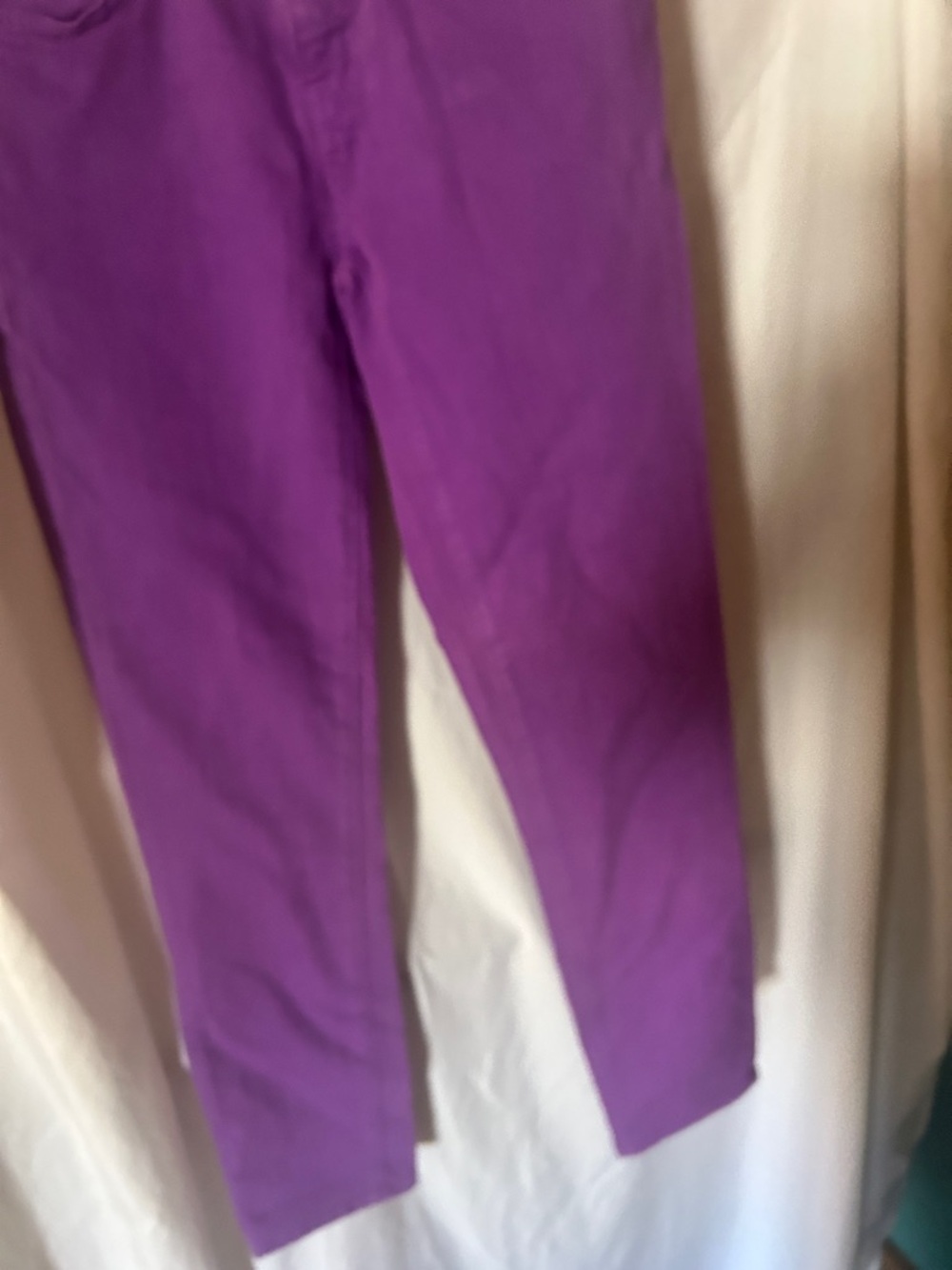 kate spade Purple High-Rise Slim Pants